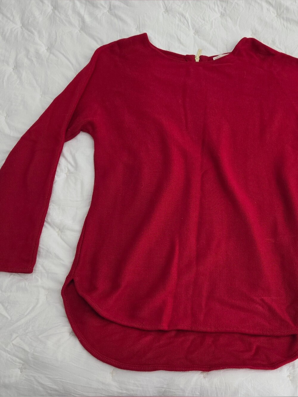 Red Women’s Lightweight Knit Sweater